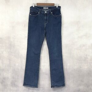 Levis‎ Classic Bootcut Jeans Womens 30 Dark Wash Stretch Minimalist Americana